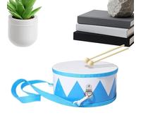 Niños tambor - conjunto de tambor para niños, instrumento educativo de madera, 5.9in ajustable correa de transporte percusión batería portátil set para 2-5 años viejo niño niña educación inicial