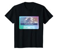 Niños The Terminator Sarah Connor - Cinta de Casete Retro para niños Camiseta