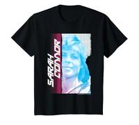 Niños The Terminator Sarah Connor Linda Hamilton 80s Retro Niños Camiseta