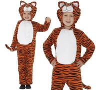 Niños Tigre Disfraz Infantil Día Del Libro Animal Traje Por Smiffys