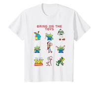 Niños Toy Story Bring On Toys Navidad Camiseta