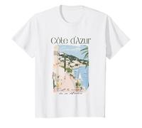 Niños Travel Cote d'Azur Camiseta
