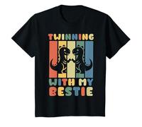 Niños Twinning With My Bestie Boys Spirit Week Twin Day Dinosaur Camiseta