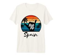 Niños Viaje Retro España Vacaciones Camiseta Premium