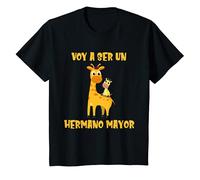 Niños Voy a ser un Hermano Mayor Jirafa Embarazo Idea Futuro Camiseta
