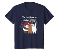 Niños We Bare Bears Tis The Season Navidad Camiseta