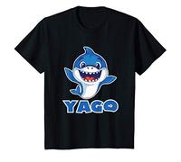 Niños Yago Tiburón Nombre de pila Chicos Camiseta