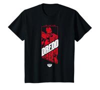 Niños Yo Soy el Juez de la Ley Dredd 2000 AD Comic Montage Niños Camiseta