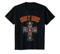 Niños Youth Guns N' Roses - Arco Cruzado Oficial Camiseta