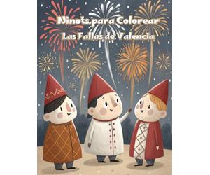 Ninots para Colorear - Las Fallas de Valencia: Descubre el arte, la sátira y la tradición valenciana a través de ninots caricaturescos -¡listos para darles color y vida!