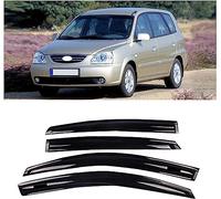 NINQ 4 Piezas Deflectores de Viento para Kia Carens 2005, Visores Ventana Viento Deflector Weather Shileds Window Visor Guards