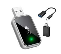 NINQ Adaptador Inalámbrico CarPlay para Honda HR V 2019 2020 2021 2022 2023 2024, CarPlay Dongle Convierte Cable Inalámbrico, 2 en 1 Plug and Play,B-Matching Head + Type-c Extension Cable