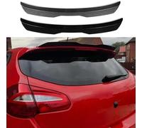NINQ Alerón Trasero de Coche para Kia Ceed GT Line Hatchback 2014-2018, Fibra de Carbon Alerón de ala Trasera de Techo Rendimiento Accesorios de Modificación Estilo,A Gloss Black