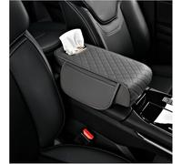 NINQ Coche Funda Consola Central Reposabrazos para Honda Clarity 2017 2018 2019 2020 2021, Cuero Impermeable Cojín Apoyabrazos Alfombrilla Protector Accesorios,Grey