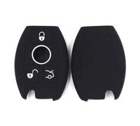 NINQ Coche Llave Cubierta para Benz S400 2010-2016, Coche Llave Protector, Funda Llave de Coche Resistente Al Polvo Accesorios,Normal-A Black