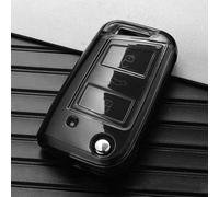 NINQ Coche Llave Cubierta para Cupra Formentor 2020-2023, Coche Llave Protector, Funda Llave de Coche Resistente Al Polvo Accesorios,Normal-B Black