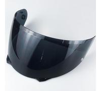 NINQ Lente de Visera Casco de Motocicleta para HJC HJ33 i90, UV Antivaho Visera de Lente Casco Accesorios Cascos de Moto,Normal-B Dark Brown