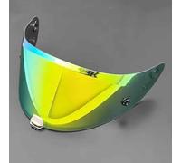 NINQ Lente de Visera Casco de Motocicleta para HJC Lens Rpha11 Rpha70 Venom Clown 1/2/3/4, UV Antivaho Visera de Lente Casco Accesorios Cascos de Moto,Normal-Ggold