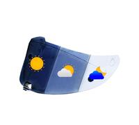 NINQ Lente de Visera Casco de Motocicleta para HJC Rpha 70 / Rpha 70 ST/Rpha 11 / Rpha 11 Pro HJ-26 / HJ-26ST, UV Antivaho Visera de Lente Casco Accesorios Cascos de Moto