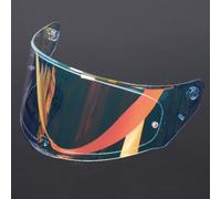 NINQ Lente de Visera Casco de Motocicleta para LS2 FF320 / FF328 / FF353 / FF800, UV Antivaho Visera de Lente Casco Accesorios Cascos de Moto,Normal-G Revo Clear Red