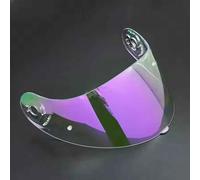 NINQ Lente de Visera Casco de Motocicleta para Nolan X-803/802 RS, UV Antivaho Visera de Lente Casco Accesorios Cascos de Moto,Normal-E Aurora Purple