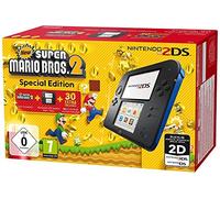 Nintendo 2DS - Konsole (schwarz) inkl. New Super Mario Bros. 2 (vorinstalliert) [Importación alemana]