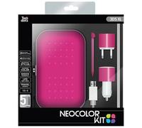 Nintendo 3DS XL Accessory Neocolor Kit 11 IN 1 Color Pink Two Dots