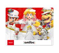 Nintendo Amiibo 3 Pack Mario Peach Bowser En Traje De Boda Super Mario Odyssey