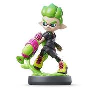 Nintendo amiibo Splatoon Inkling BOY Neon Green 3DS Wii U Accesorios NUEVO Japón