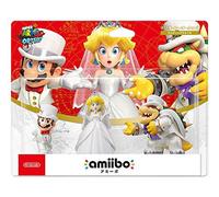 Nintendo amiibo Super Mario Odyssey Triple Wedding Set MARIO / MELOCOTÓN / BO...