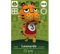 Nintendo Animal Crossing Happy Home Designer Amiibo Card Leonardo 022/100 versión de EE. UU