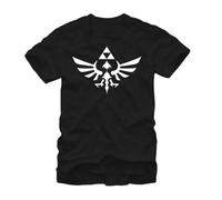 Nintendo Black Men's Zelda Triforce T-Shirt - X-Large