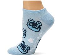 Nintendo Calcetines para mujer Animal Crossing 5 Pack No Show Socks Animal Crossing 5 Pack No Show Socks, Blue Grey Multi, Fits Sock Size 9-11; Fits Shoe Size 4-10.5