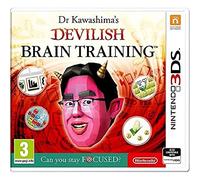 Nintendo - Dr Kawashima's Devilish Brain Training: Can you stay focused para Nintendo 3DS