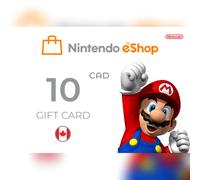 Nintendo eShop Card 10 CAD Key - CANADA