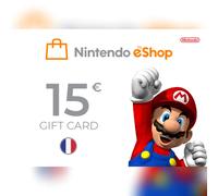 Nintendo eShop Card 15 EUR Key - FRANCE