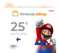 Nintendo eShop Card 25 EUR Key - FINLAND