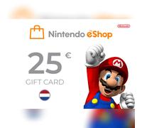 Nintendo eShop Card 25 EUR Key - NETHERLANDS
