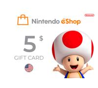 Nintendo eShop Card 5 USD Key - UNITED STATES