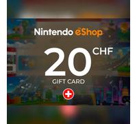 Nintendo eShop Digital Code Gift Card 20 CHF Key - SWITZERLAND