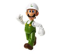 Nintendo - Figura Fire Luigi Con Fire Flower, 10 cm