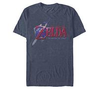 Nintendo Hey Ocarina - Camiseta para Hombre - Azul - Small