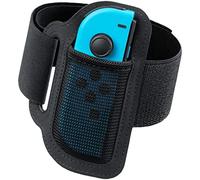 Nintendo leg strap fibra de algodón, elastano, nylon, poliéster negr
