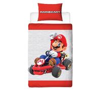 Nintendo Mario Kart Closeup Juego Funda Edredón Jugadores Dormitorio - Simple Y