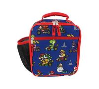 Nintendo Mario Kart - Fiambrera escolar con aislamiento suave para niña (tamaño único, azul)