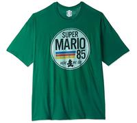 Nintendo Men's Mario is Go T-Shirt, X-Large, Kelly