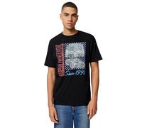 Nintendo Nineties Gamer - Camiseta para Hombre (Talla L), Color Negro