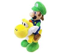Nintendo Oficial Super Mario Luigi Yoshi Plush de equitación, 8 "