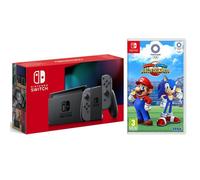 Nintendo Pack Switch Gris V2 + Mario & Sonic en los Juegos Olímpicos Tokyo 2020