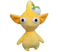 Nintendo Peluche Pikmin amarillo de 17 cm, peluche oficial de San-Ei